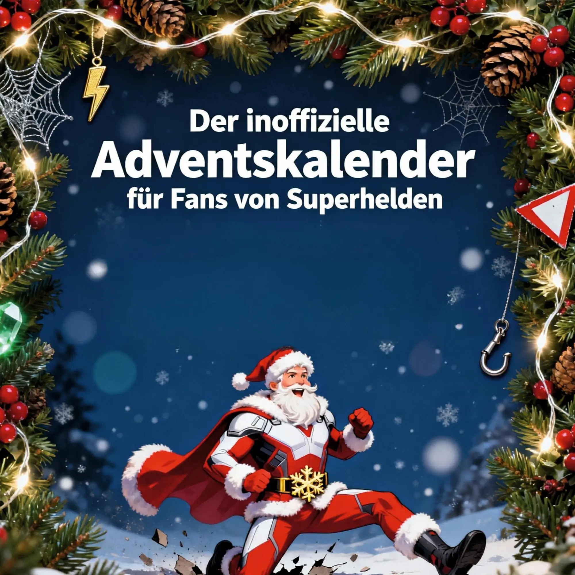 Cover: 9783695317592 | Der inoffizielle Adventskalender für Fans von Superhelden | Ben Vogel