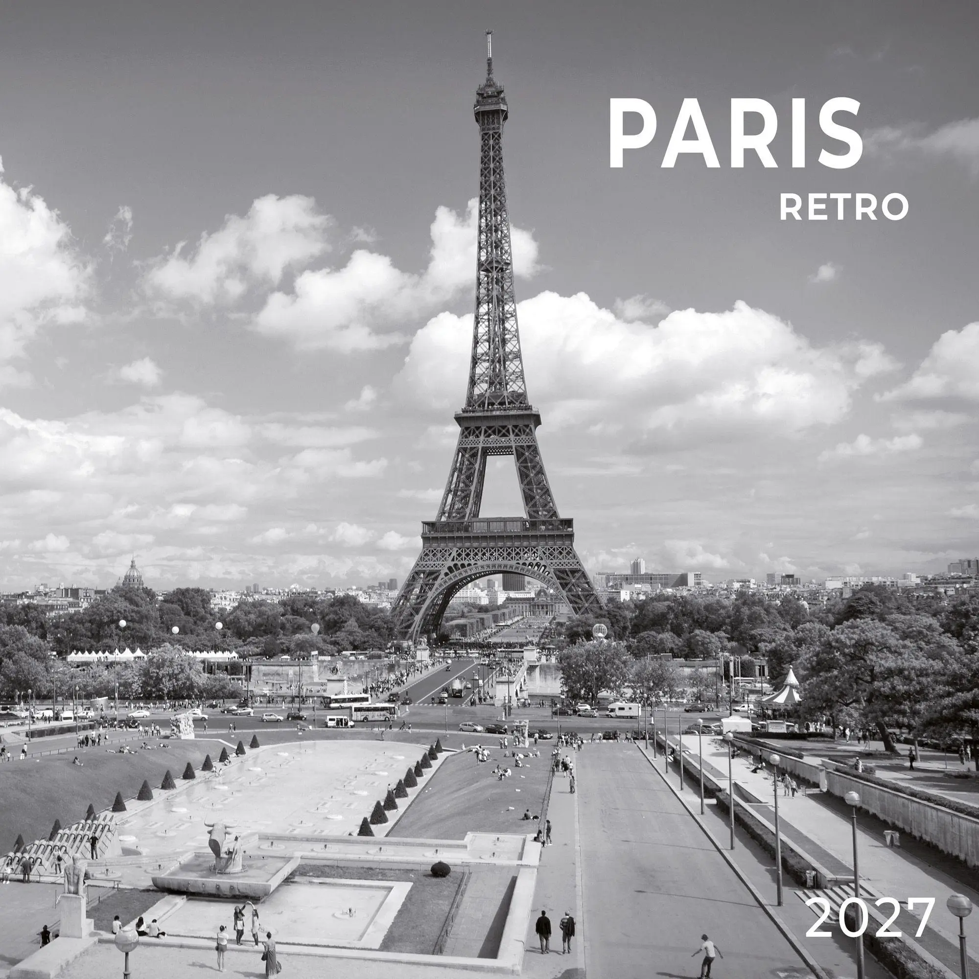 Cover: 9783959297592 | Paris Retro 2027 | Kalender 2027 | Kalender | 28 S. | Englisch | 2027