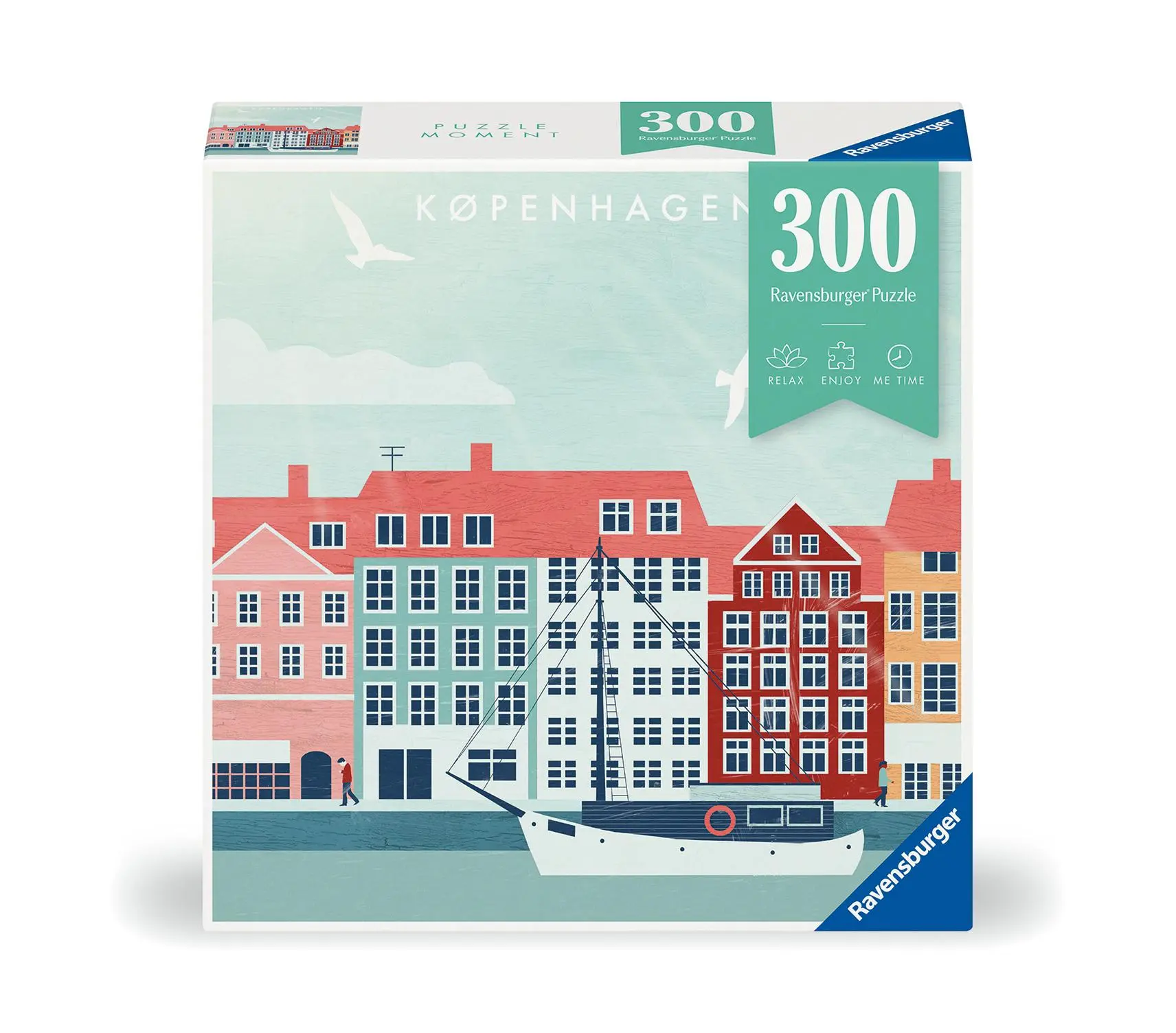 Cover: 4005555007692 | Erwachsenenpuzzle 300 Teile - Kopenhagen | Spiel | Puzzle Moments
