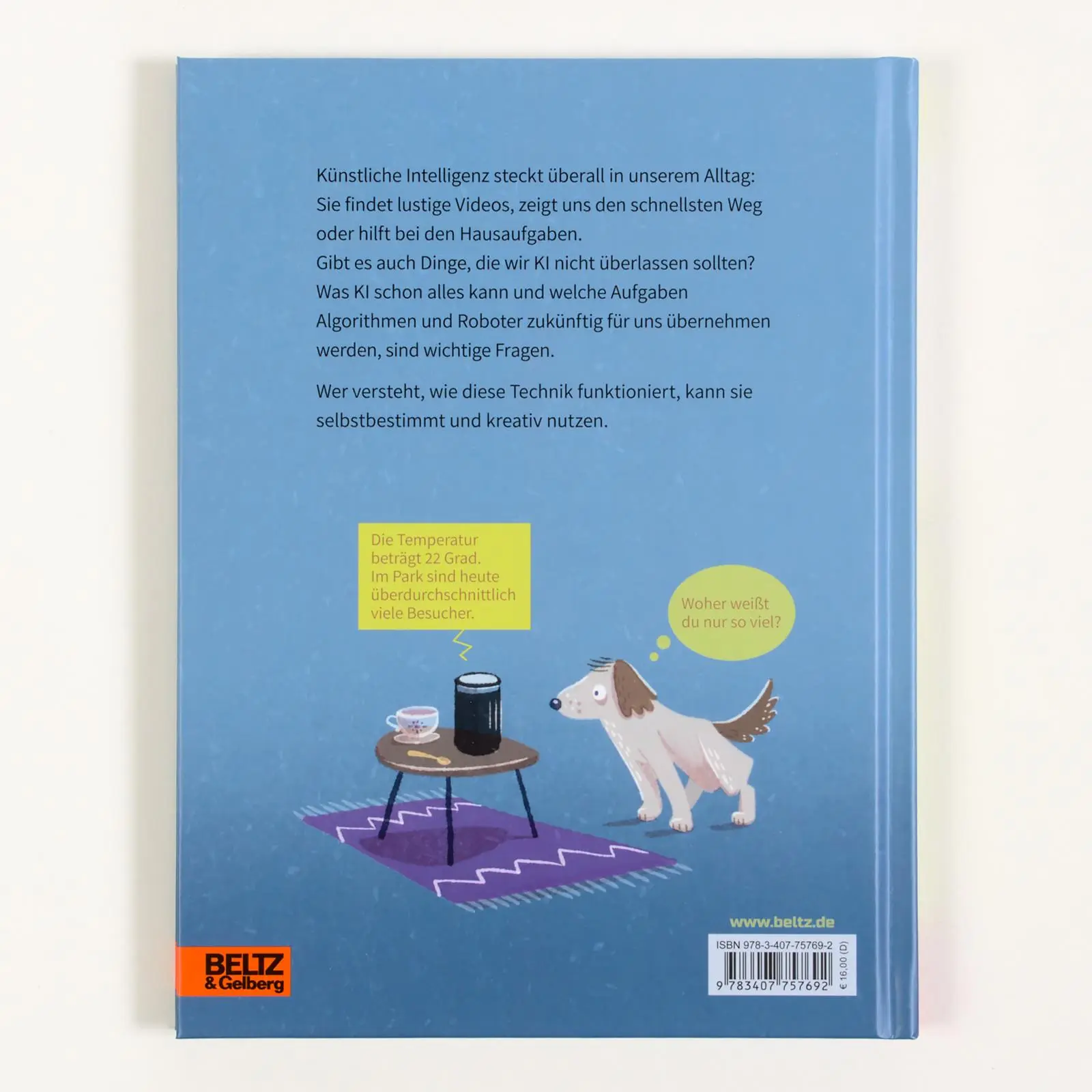 Rückseite: 9783407757692 | Was ist Künstliche Intelligenz? | Angelika Zahn | Buch | 90 S. | 2023