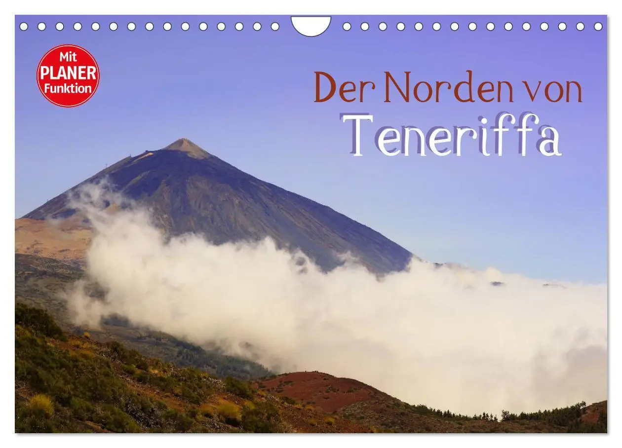 Cover: 9783435547692 | Der Norden von Teneriffa (Wandkalender 2025 DIN A4 quer), CALVENDO...