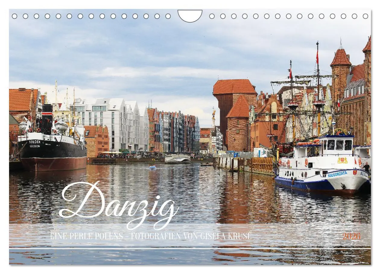 Cover: 9783457327692 | Danzig - Eine Perle Polens (Wandkalender 2026 DIN A4 quer),...