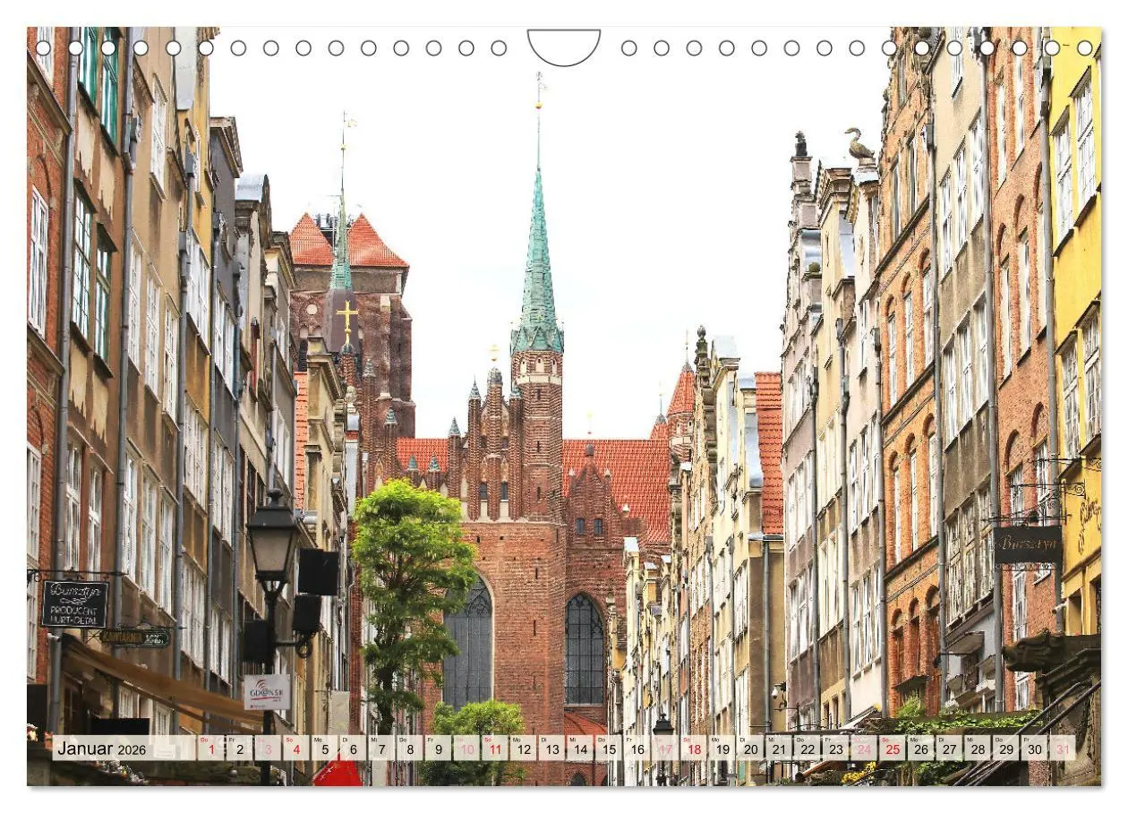 Bild: 9783457327692 | Danzig - Eine Perle Polens (Wandkalender 2026 DIN A4 quer),...