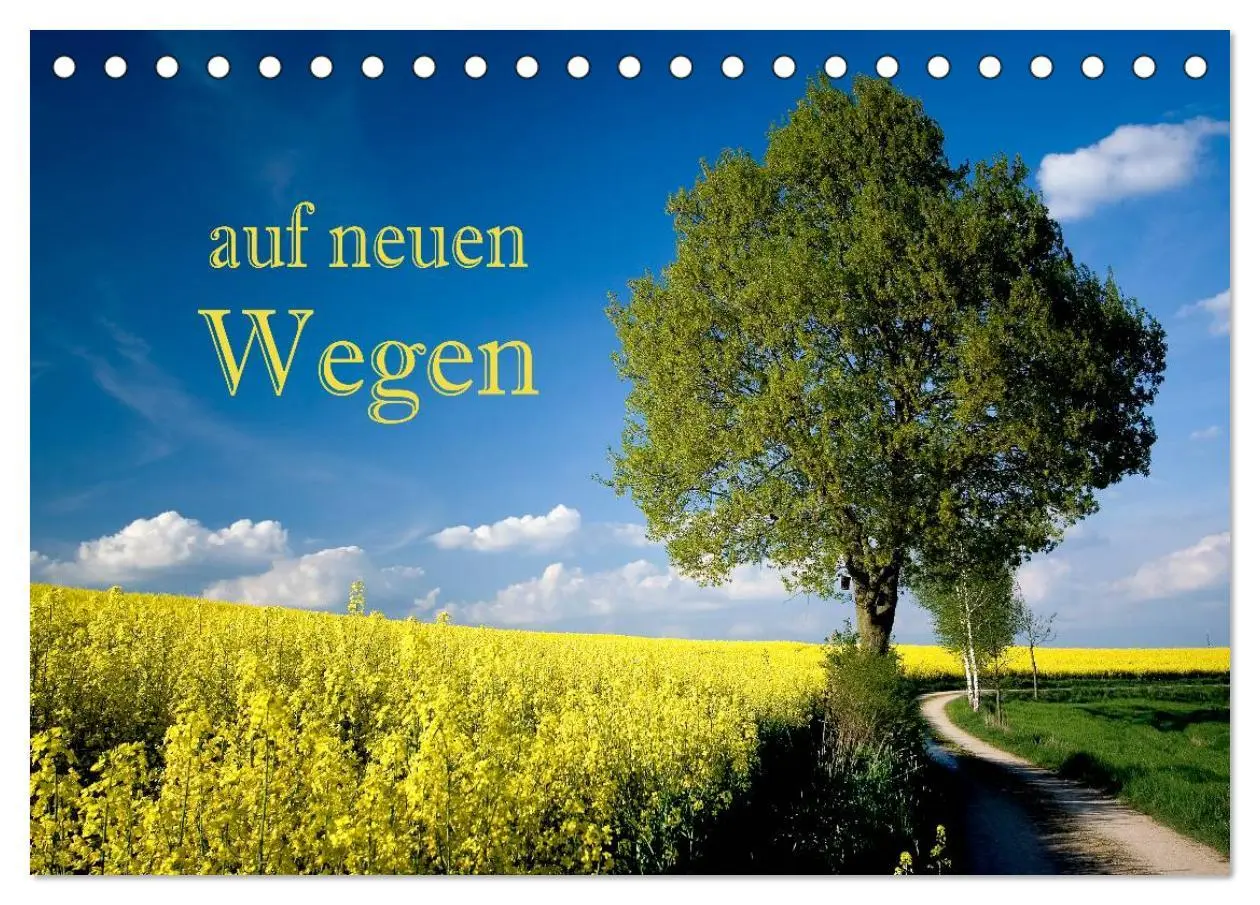 Cover: 9783457947692 | Auf neuen Wegen (Tischkalender 2026 DIN A5 quer), CALVENDO...