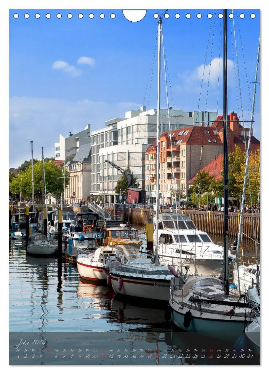 Bild: 9783516417692 | Oldenburg am Wasser (Wandkalender 2026 DIN A4 hoch), CALVENDO...