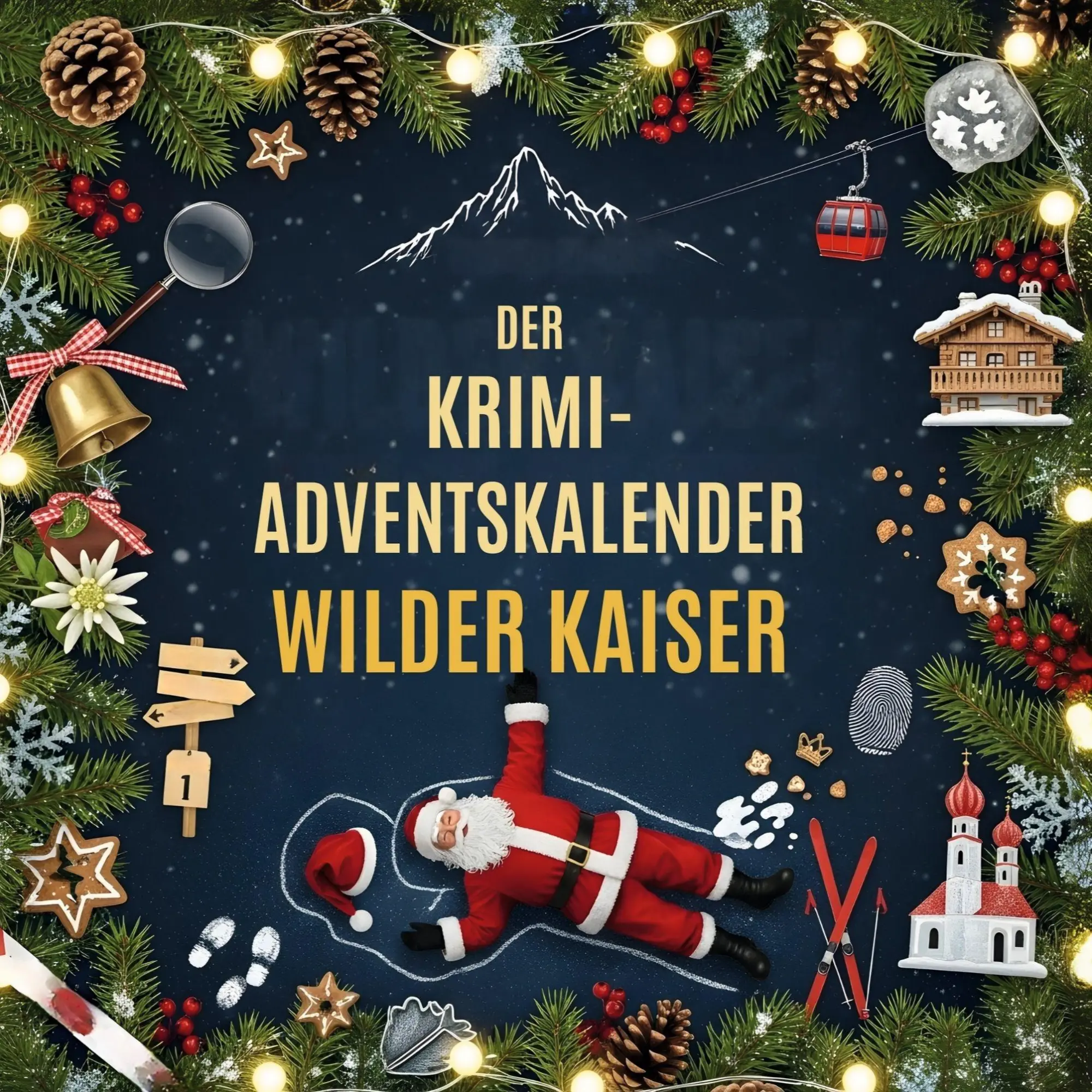 Cover: 9783695307692 | Der Krimi-Adventskalender Wilder Kaiser | Mordsverdächtig in 24 Akten
