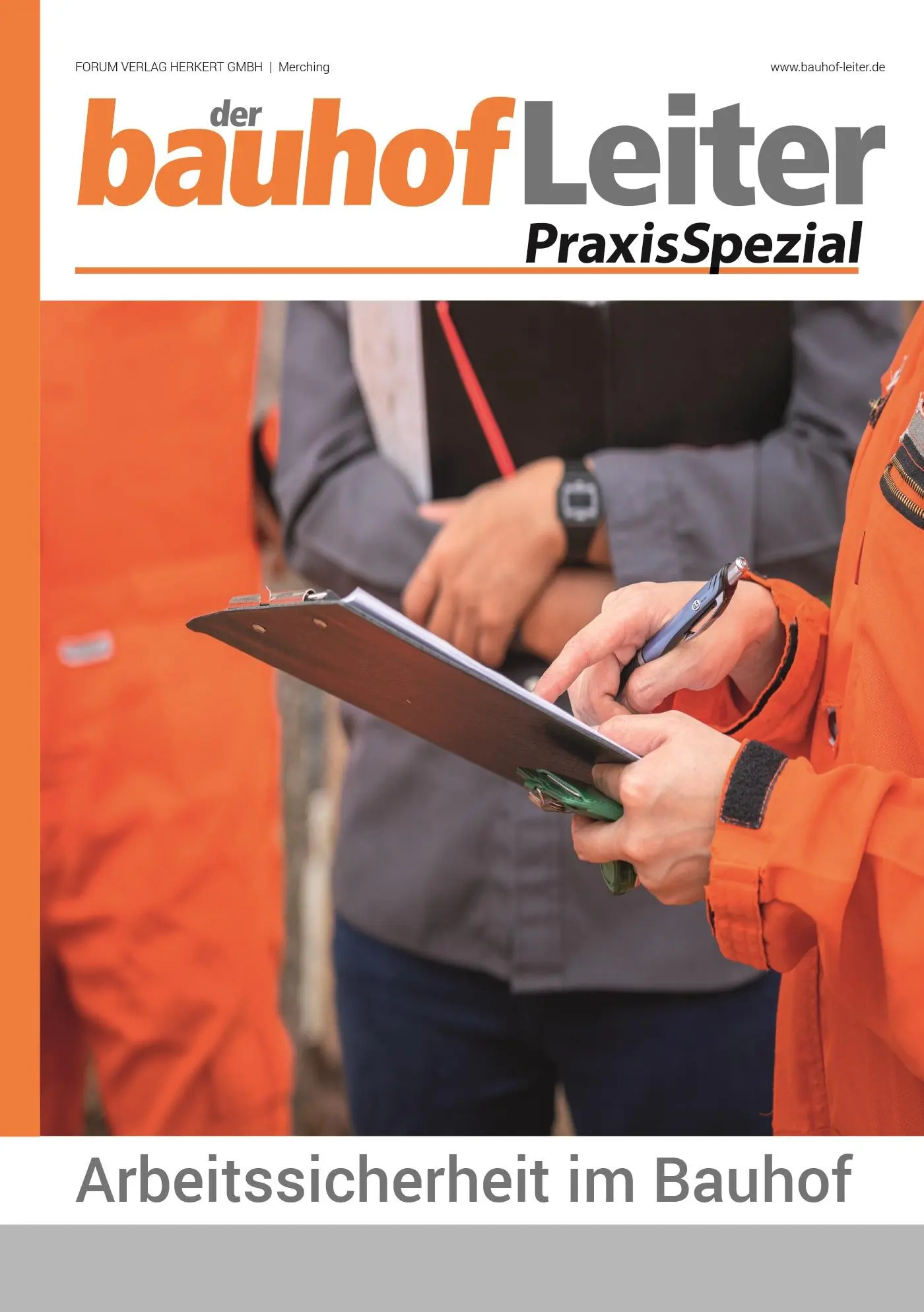 Cover: 9783963147692 | bauhofLeiter-PraxisSpezial: Arbeitssicherheit im Bauhof | Taschenbuch
