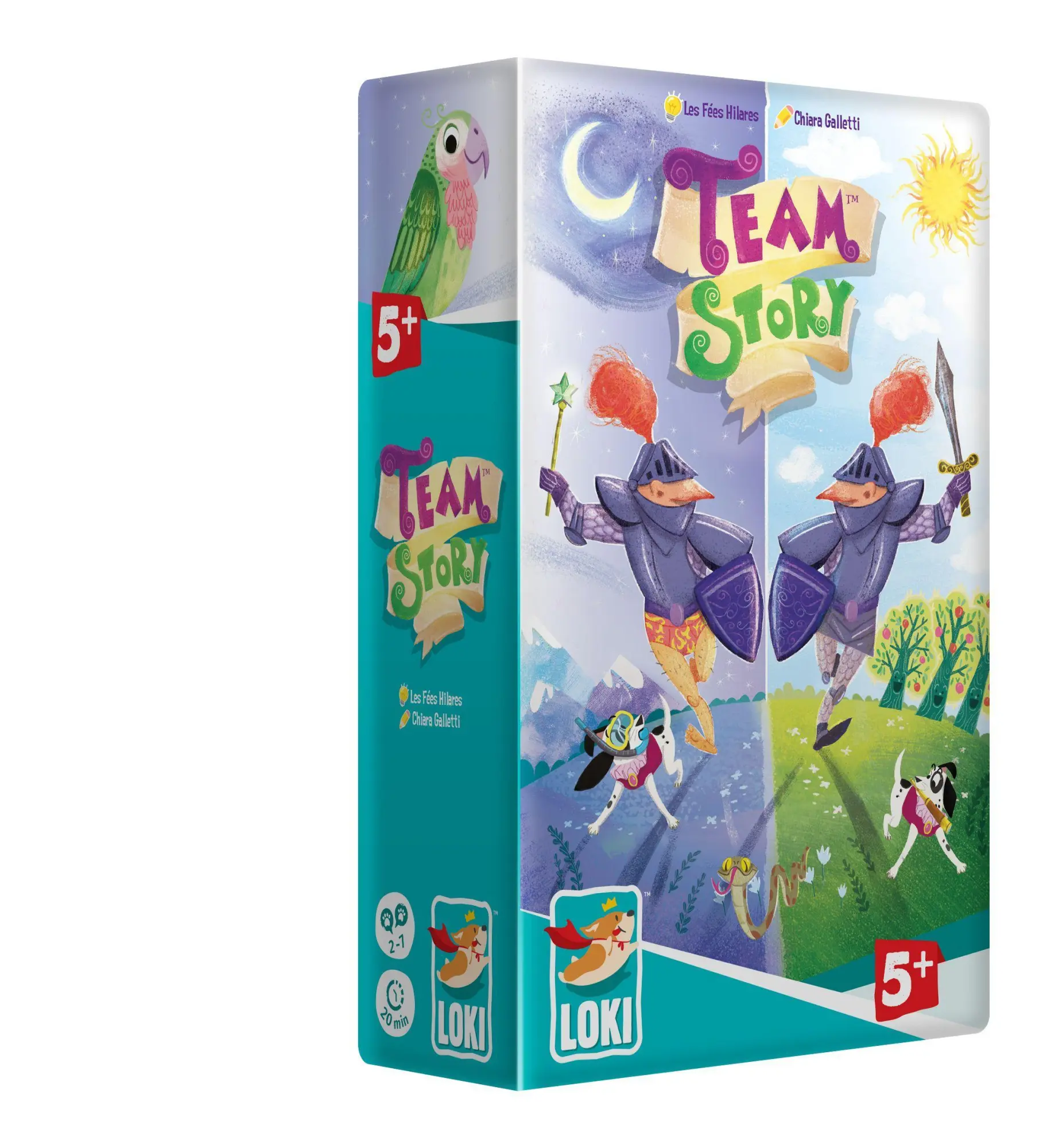 Cover: 3760175517792 | Team Story | Iello | Spiel | 517792 | Deutsch | 2021 | HUCH!