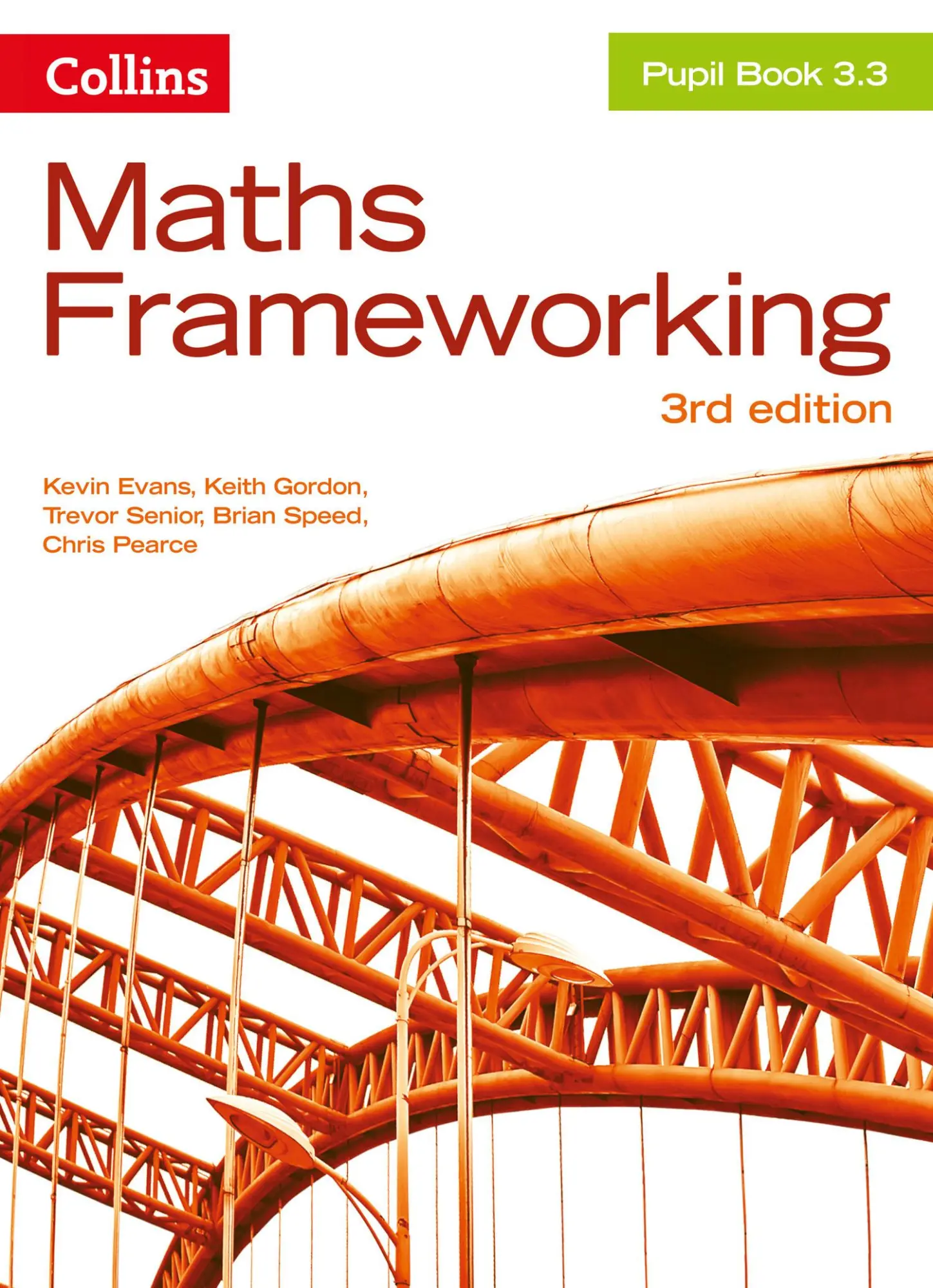 Cover: 9780007537792 | Maths Frameworking -- Pupil Book 3.3 [Third Edition] | Kevin Evans
