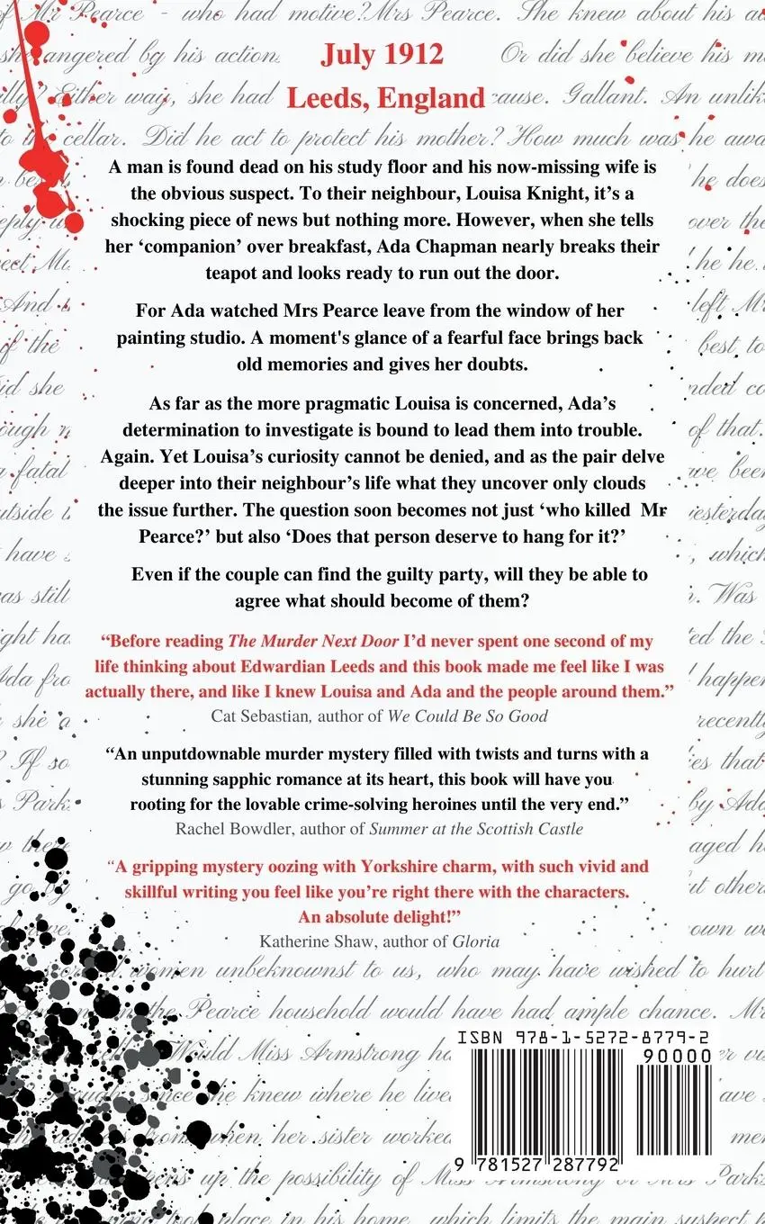 Rückseite: 9781527287792 | The Murder Next Door | Sarah Bell | Taschenbuch | Englisch | 2021