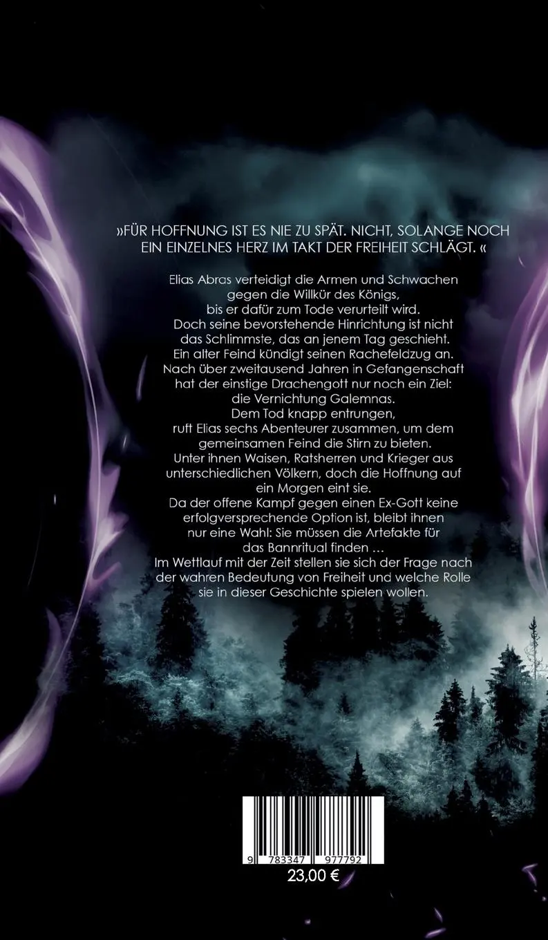 Rückseite: 9783347977792 | Freiheitskämpfer 1 - Der Kampf um Frieden: Ein Drachenbuch, bei dem...