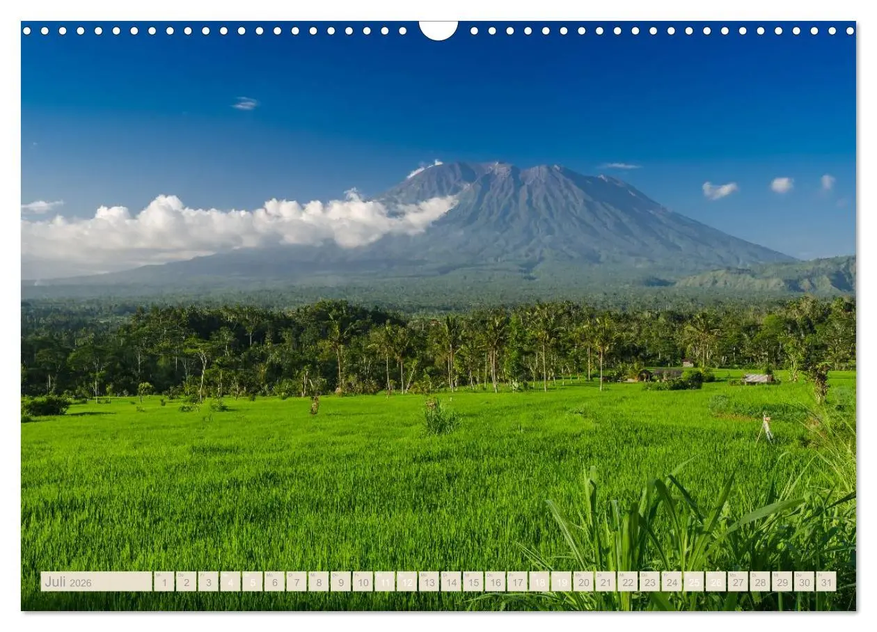 Bild: 9783516197792 | Bali (Wandkalender 2026 DIN A3 quer), CALVENDO Monatskalender | Burri