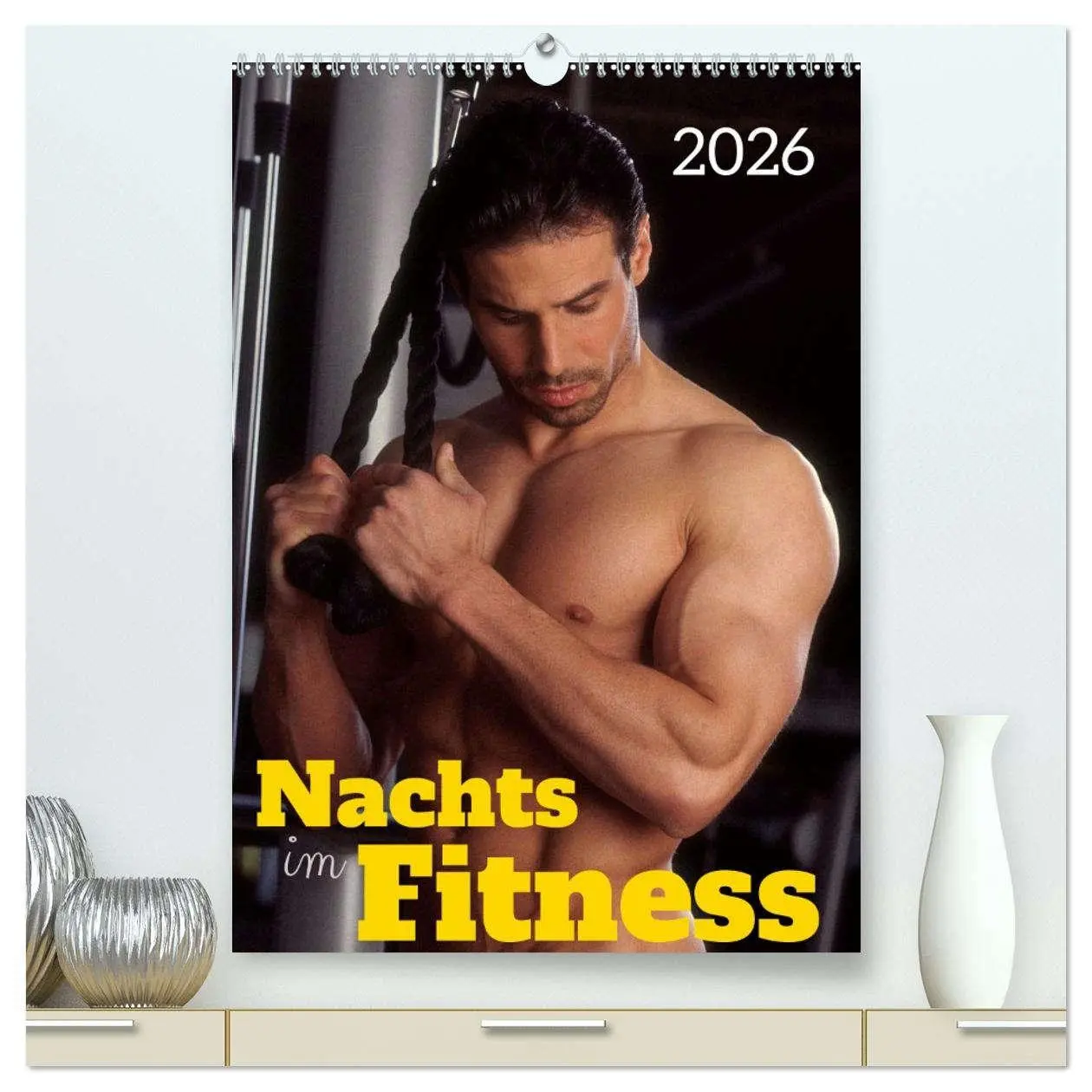 Cover: 9783516337792 | Nachts im Fitness (hochwertiger Premium Wandkalender 2026 DIN A2...