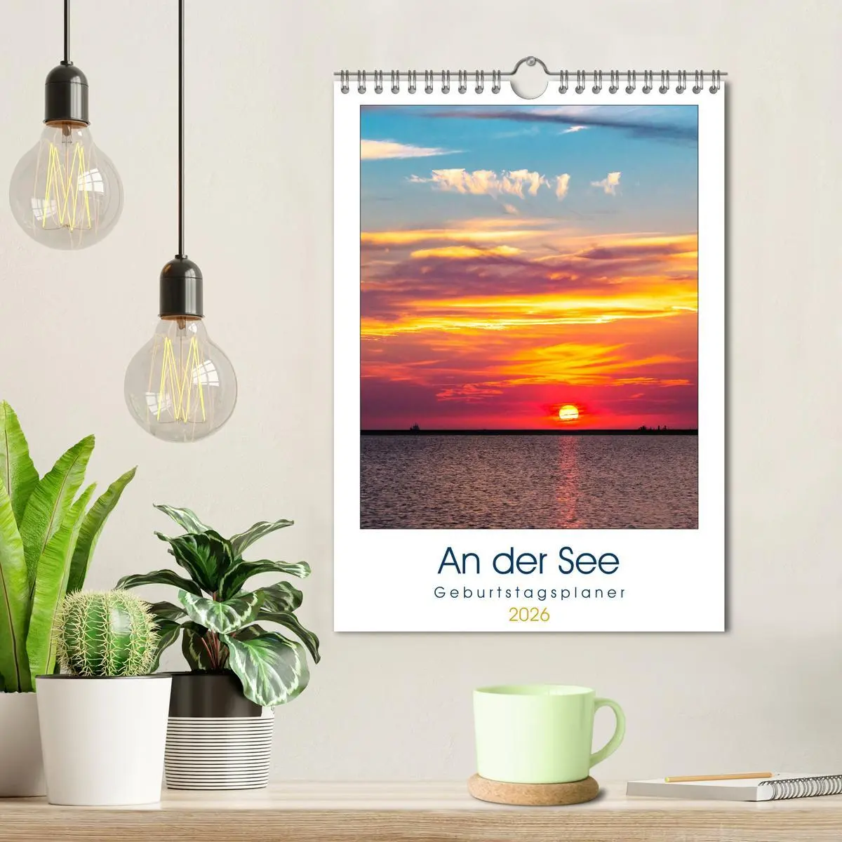 Bild: 9783516407792 | An der See Geburtstagsplaner (Wandkalender 2026 DIN A4 hoch),...