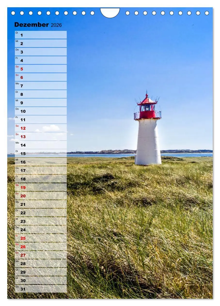 Bild: 9783516407792 | An der See Geburtstagsplaner (Wandkalender 2026 DIN A4 hoch),...
