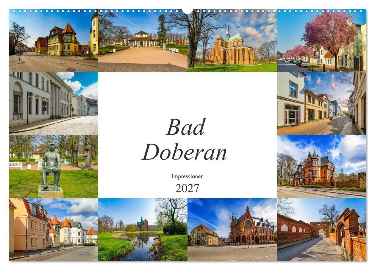 Cover: 9783569667792 | Bad Doberan Impressionen (Wandkalender 2027 DIN A2 quer), CALVENDO...