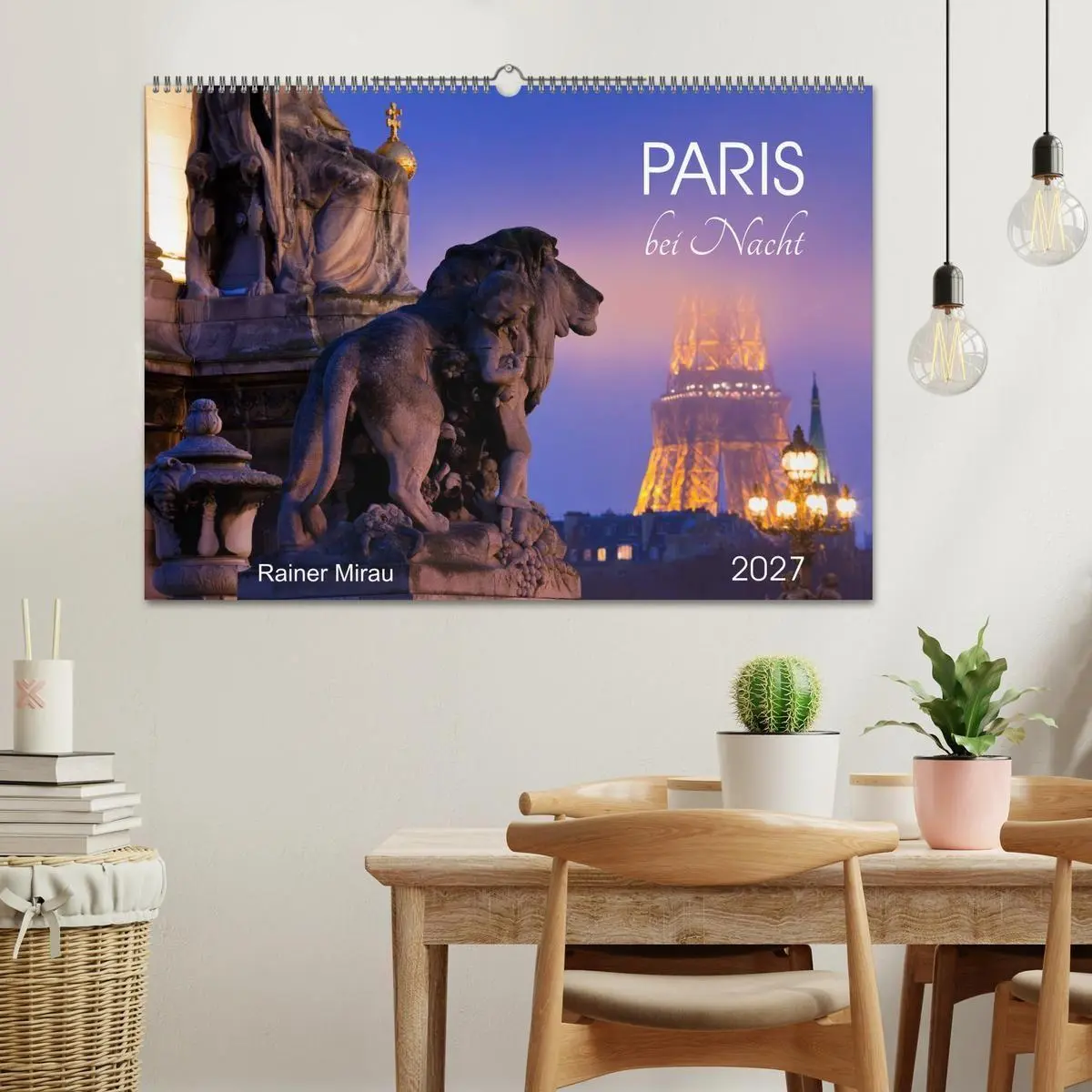 Bild: 9783569977792 | Paris bei Nacht 2027 (Wandkalender 2027 DIN A2 quer), CALVENDO...