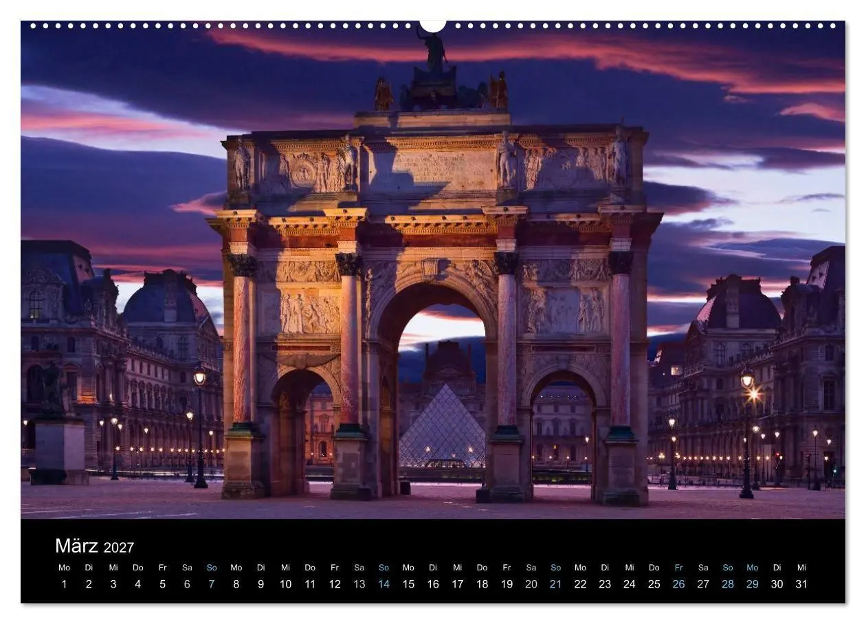 Bild: 9783569977792 | Paris bei Nacht 2027 (Wandkalender 2027 DIN A2 quer), CALVENDO...