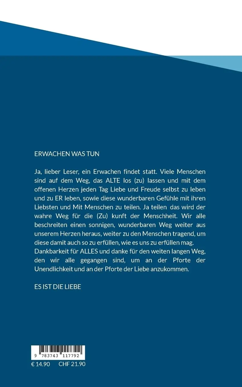 Rückseite: 9783743117792 | Erwachen was tun | Die neue Welt unser neues Leben | Ebenberger | Buch
