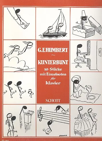 Cover: 9790001037792 | Kunterbunt | Georges Frank Humbert | Buch | Schott Music