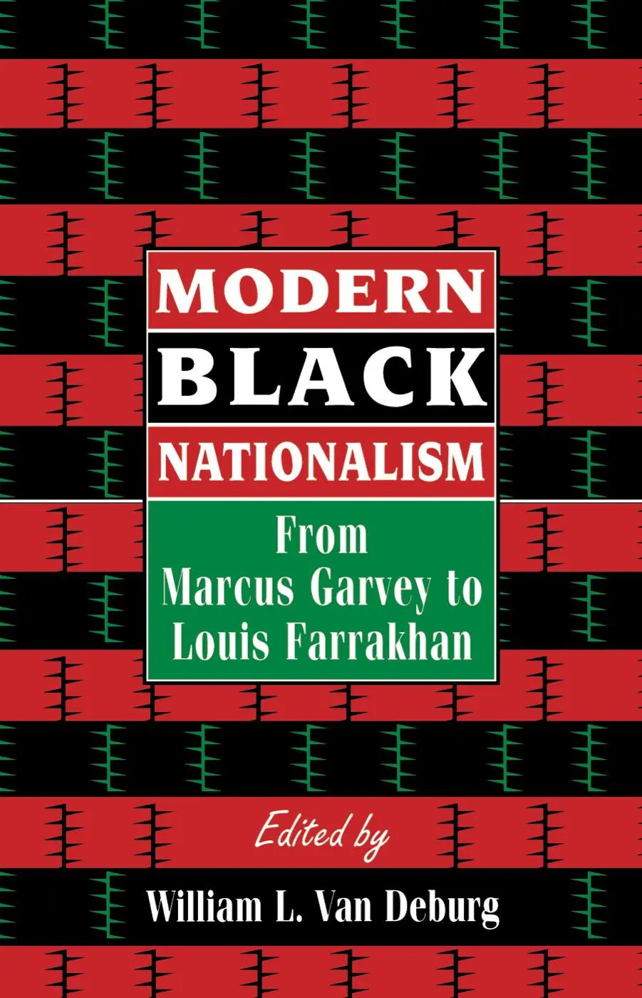 Cover: 9780814787892 | Modern Black Nationalism | From Marcus Garvey to Louis Farrakhan