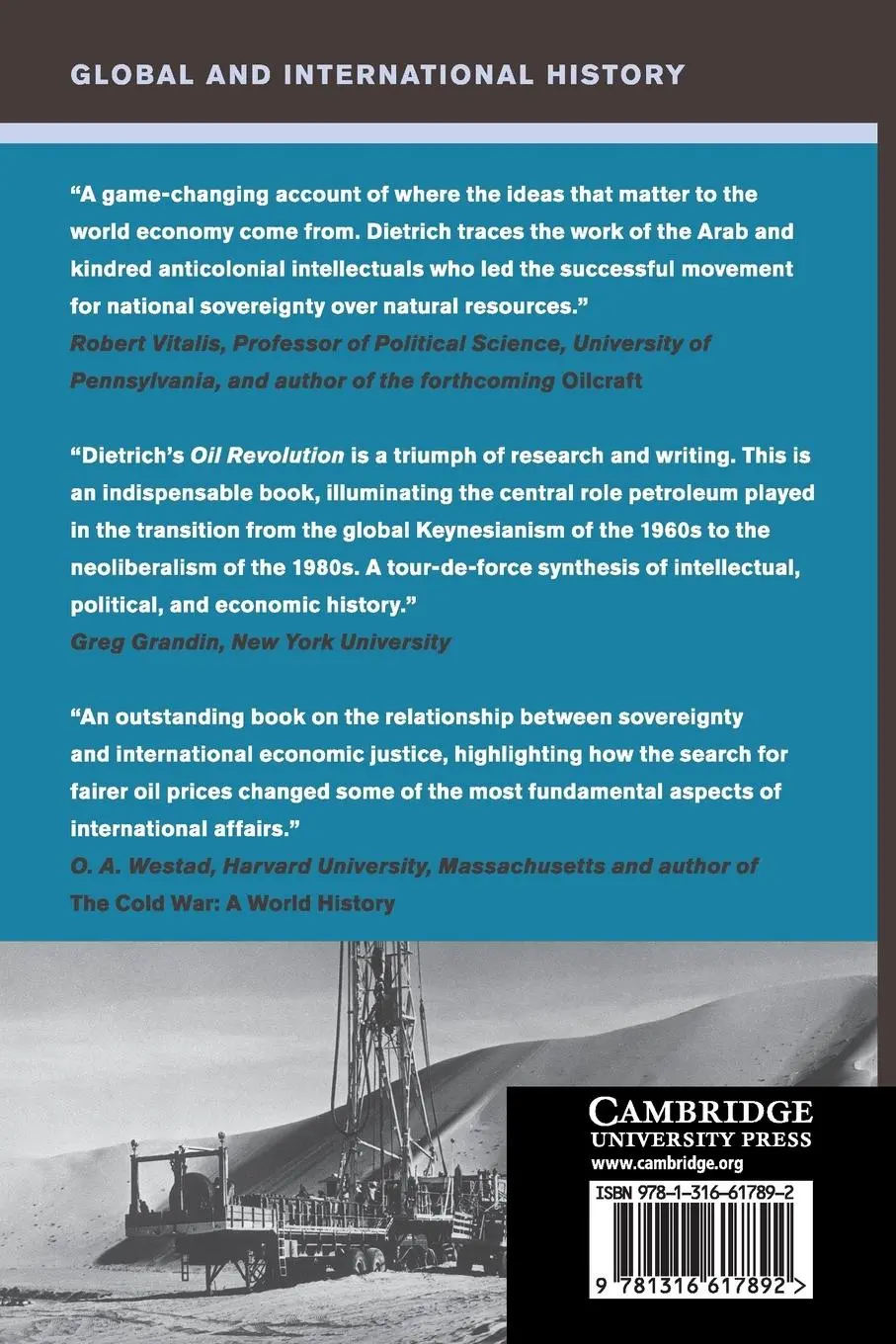 Rückseite: 9781316617892 | Oil Revolution | Christopher R. W. Dietrich | Taschenbuch | Englisch