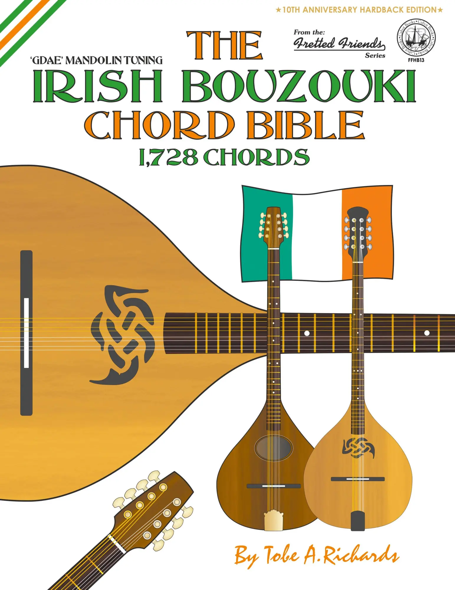 Cover: 9781906207892 | The Irish Bouzouki Chord Bible | GDAE Mandolin Tuning 1,728 Chords