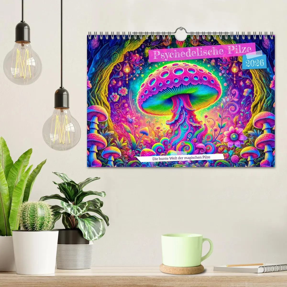 Bild: 9783457307892 | Psychedelische Pilze - Die bunte Welt der magischen Pilze...