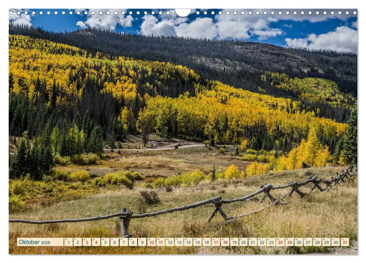 Bild: 9783457477892 | Wyoming, South Dakota Colorado (Wandkalender 2026 DIN A3 quer),...