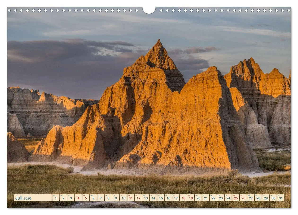 Bild: 9783457477892 | Wyoming, South Dakota Colorado (Wandkalender 2026 DIN A3 quer),...