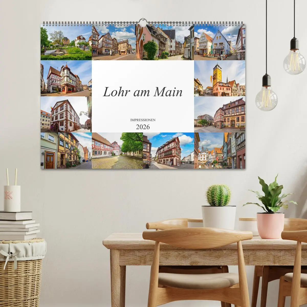 Bild: 9783457787892 | Lohr am Main Impressionen (Wandkalender 2026 DIN A2 quer), CALVENDO...