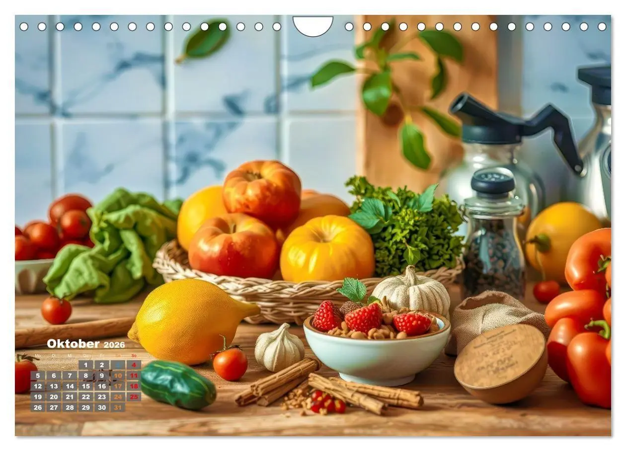 Bild: 9783516707892 | Stillleben aus der Küche (Wandkalender 2026 DIN A4 quer), CALVENDO...