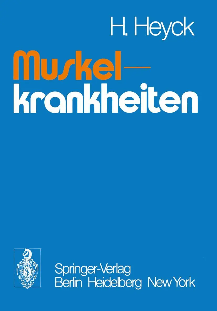 Cover: 9783540087892 | Muskelkrankheiten | H. Heyck | Taschenbuch | x | Deutsch | 1978