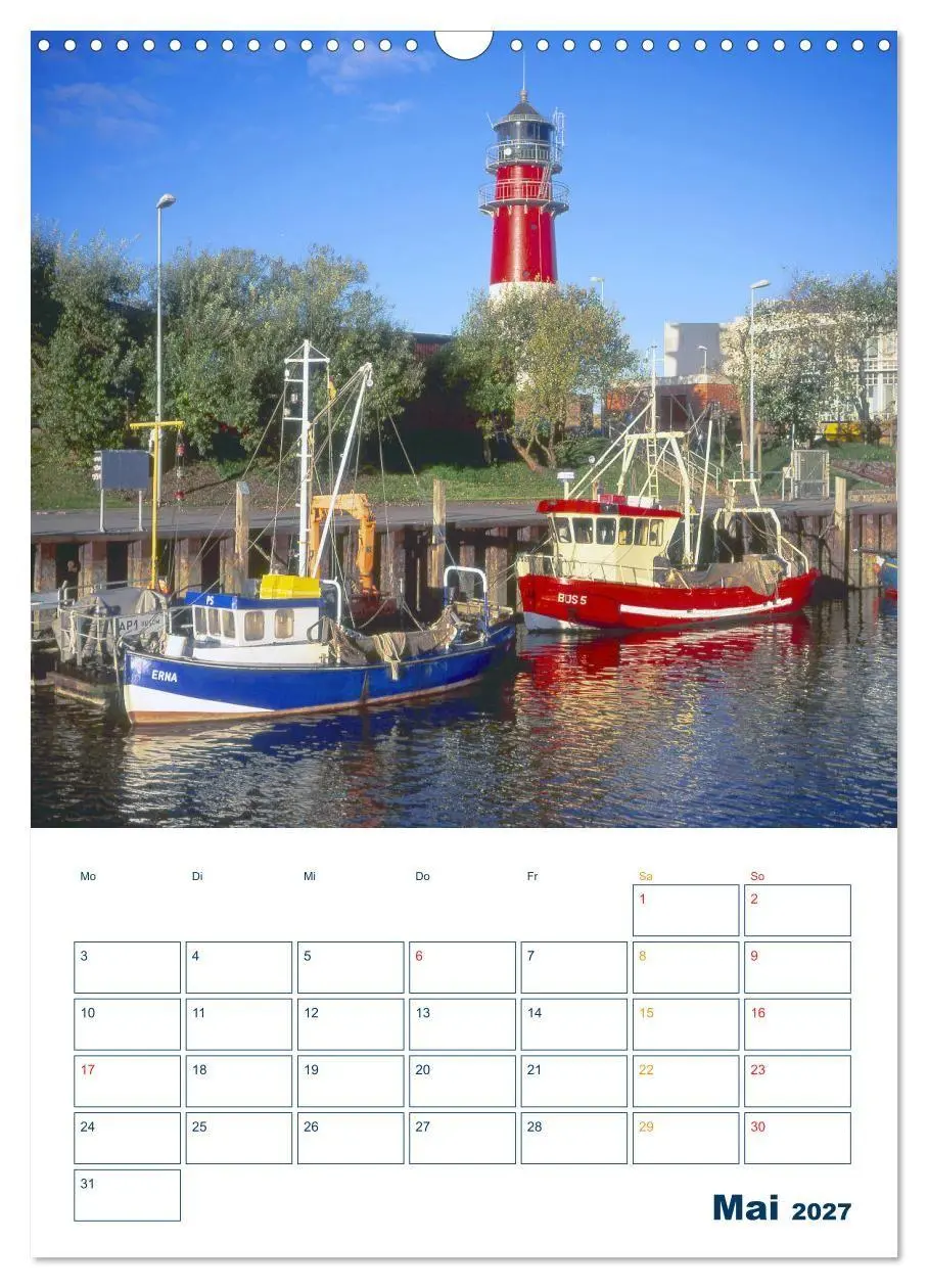 Bild: 9783569727892 | Vielseitiges Büsum (Wandkalender 2027 DIN A3 hoch), CALVENDO...