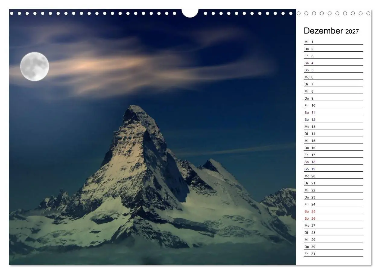 Bild: 9783569967892 | Matterhorn. Der Berg der Berge (Wandkalender 2027 DIN A3 quer),...