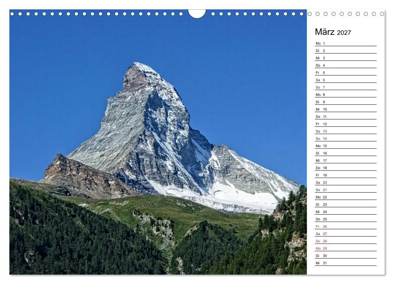 Bild: 9783569967892 | Matterhorn. Der Berg der Berge (Wandkalender 2027 DIN A3 quer),...