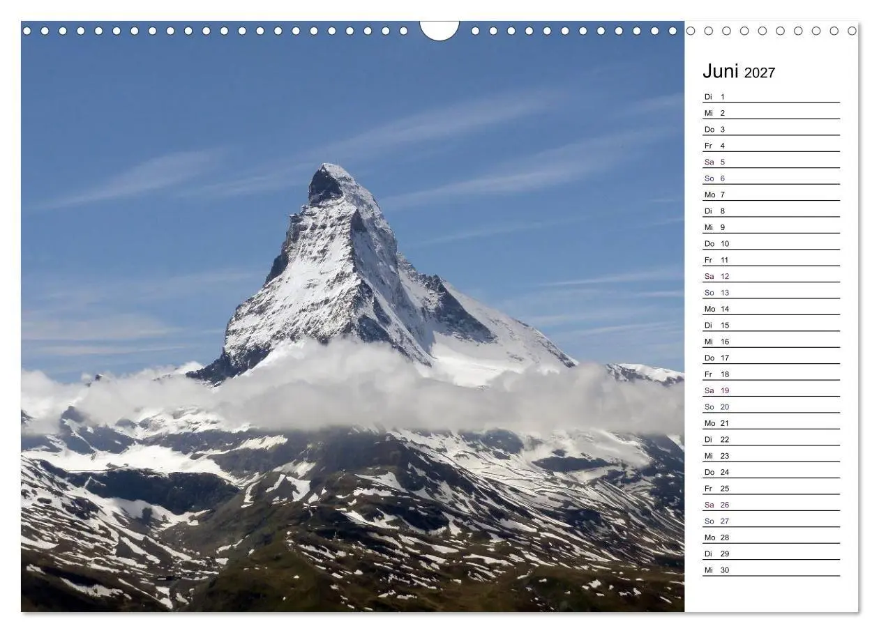 Bild: 9783569967892 | Matterhorn. Der Berg der Berge (Wandkalender 2027 DIN A3 quer),...