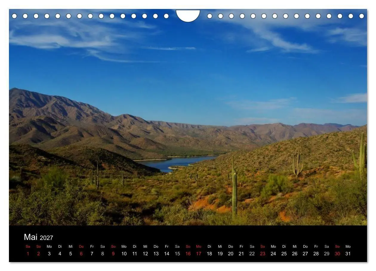Bild: 9783594237892 | Wild beauty of Arizona (Wandkalender 2027 DIN A4 quer), CALVENDO...
