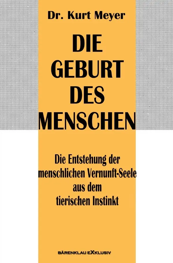 Cover: 9783758437892 | Die Geburt des Menschen - Die Entstehung der menschlichen...