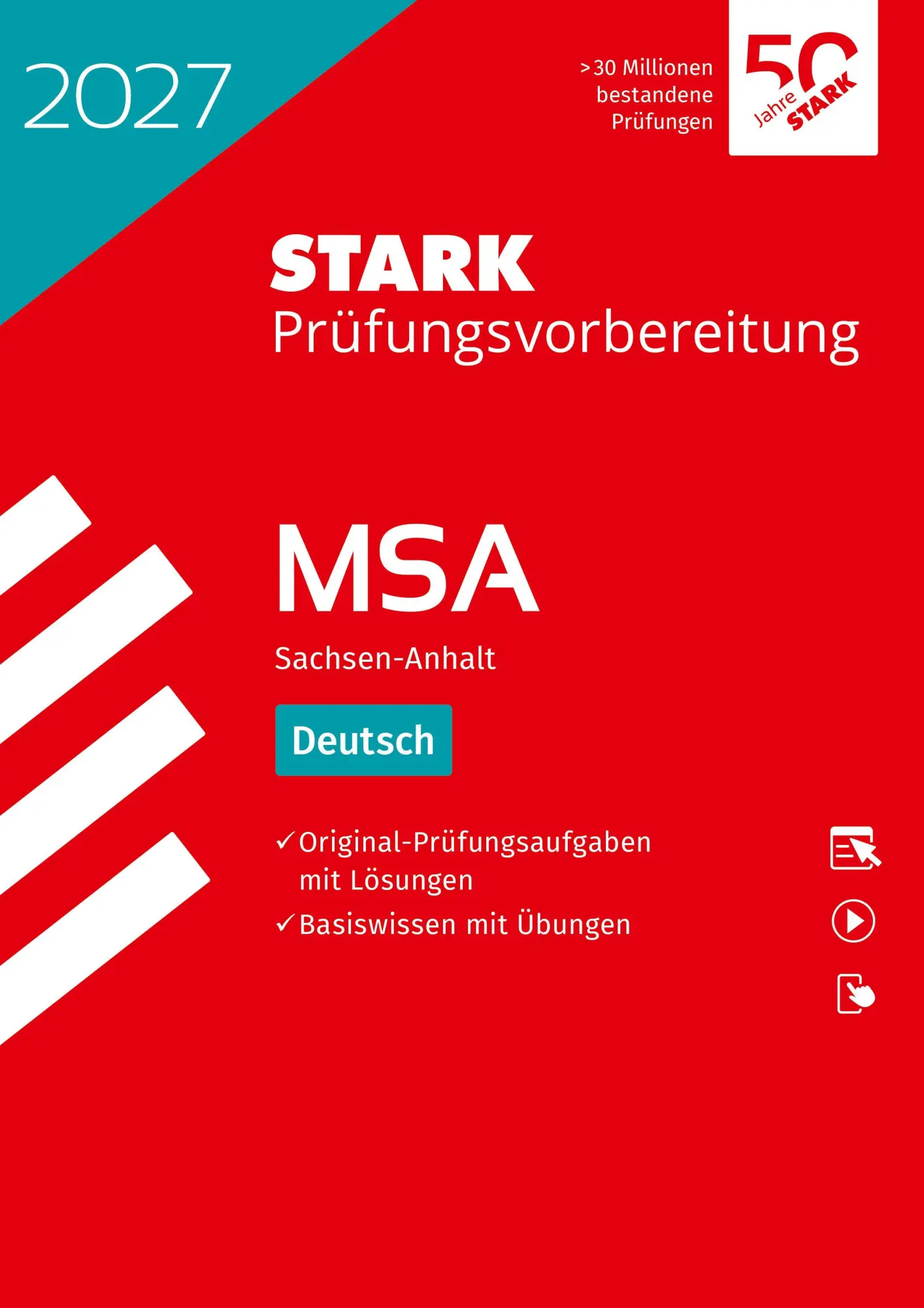 Cover: 9783849067892 | STARK Deutsch - MSA (Mittlerer Schulabschluss) 2027 Sachsen-Anhalt...