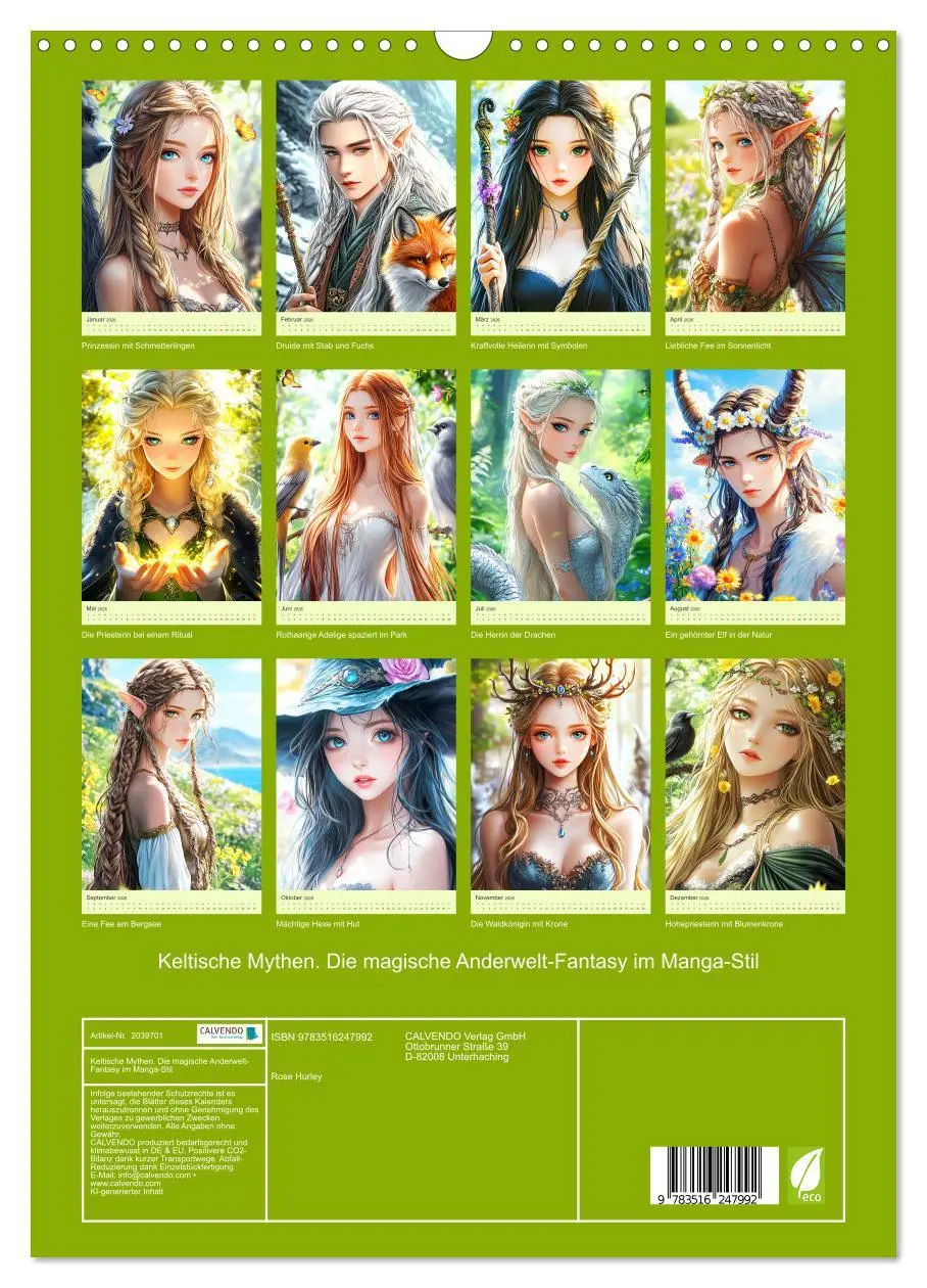 Bild: 9783516247992 | Keltische Mythen. Die magische Anderwelt-Fantasy im Manga-Stil...