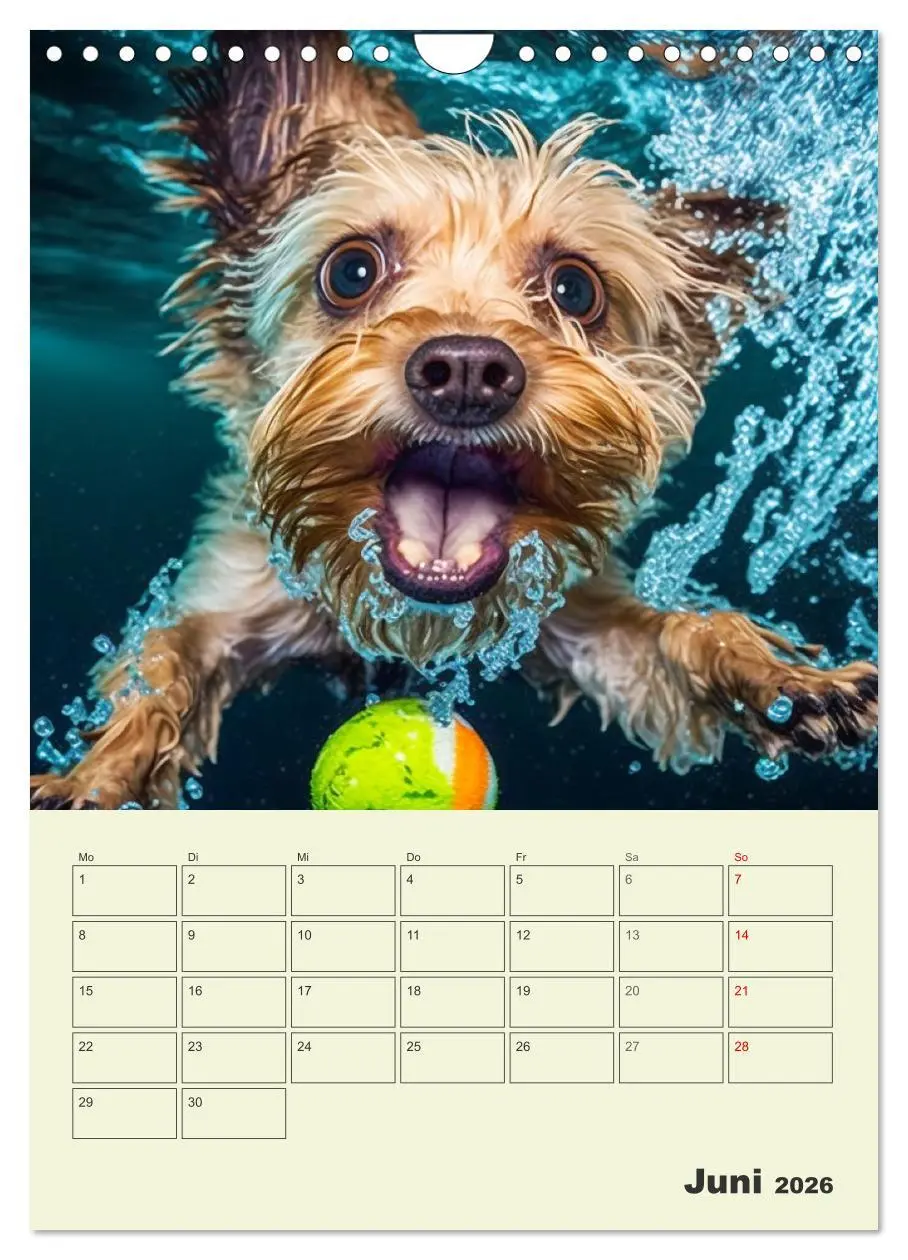 Bild: 9783516317992 | Yorkshire Terrier. Fröhliche Energiebündel in Aktion (Wandkalender...