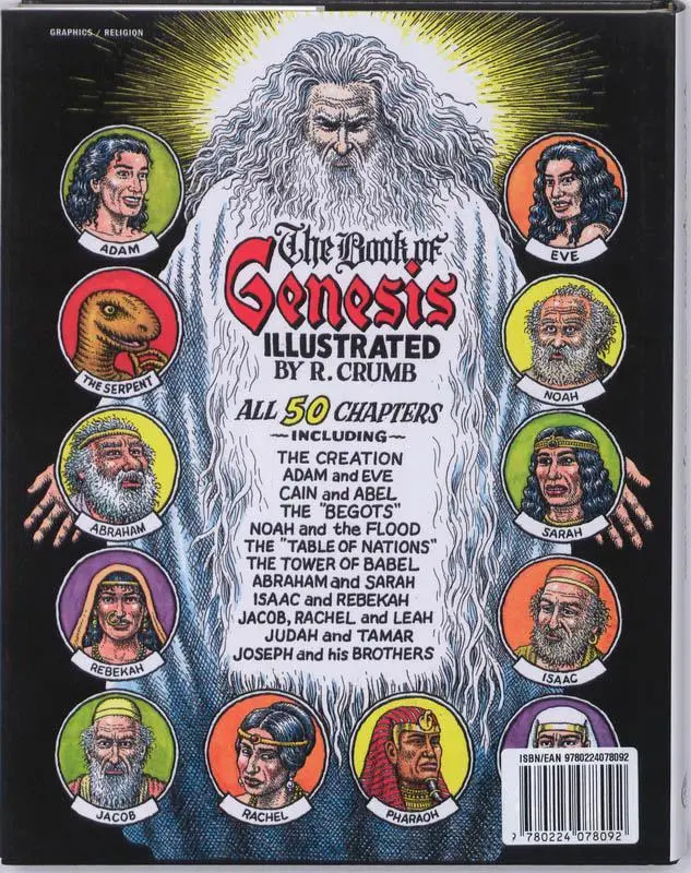 Rückseite: 9780224078092 | Robert Crumb's Book of Genesis | Robert Crumb | Buch | Gebunden | 2009