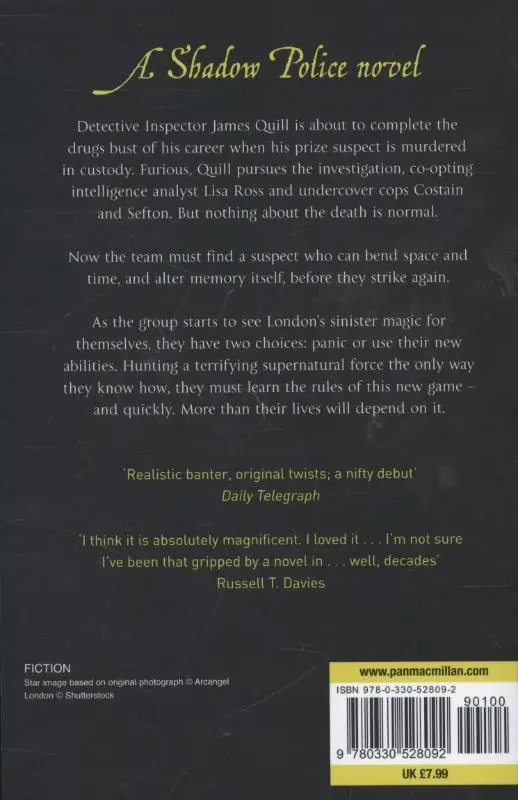 Rückseite: 9780330528092 | London Falling | Paul Cornell | Taschenbuch | 402 S. | Englisch | 2013