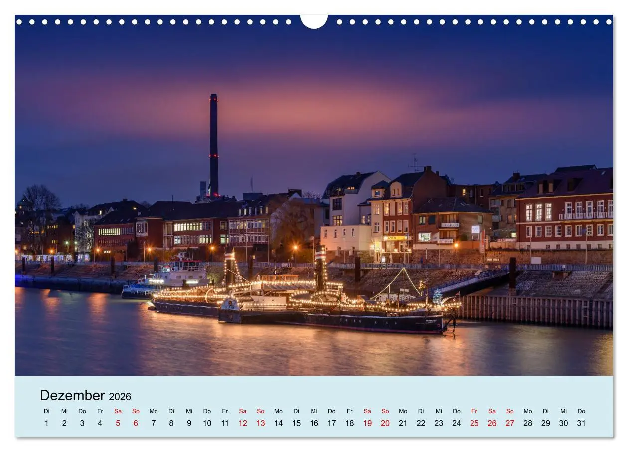 Bild: 9783457598092 | Ruhrnights (Wandkalender 2026 DIN A3 quer), CALVENDO Monatskalender