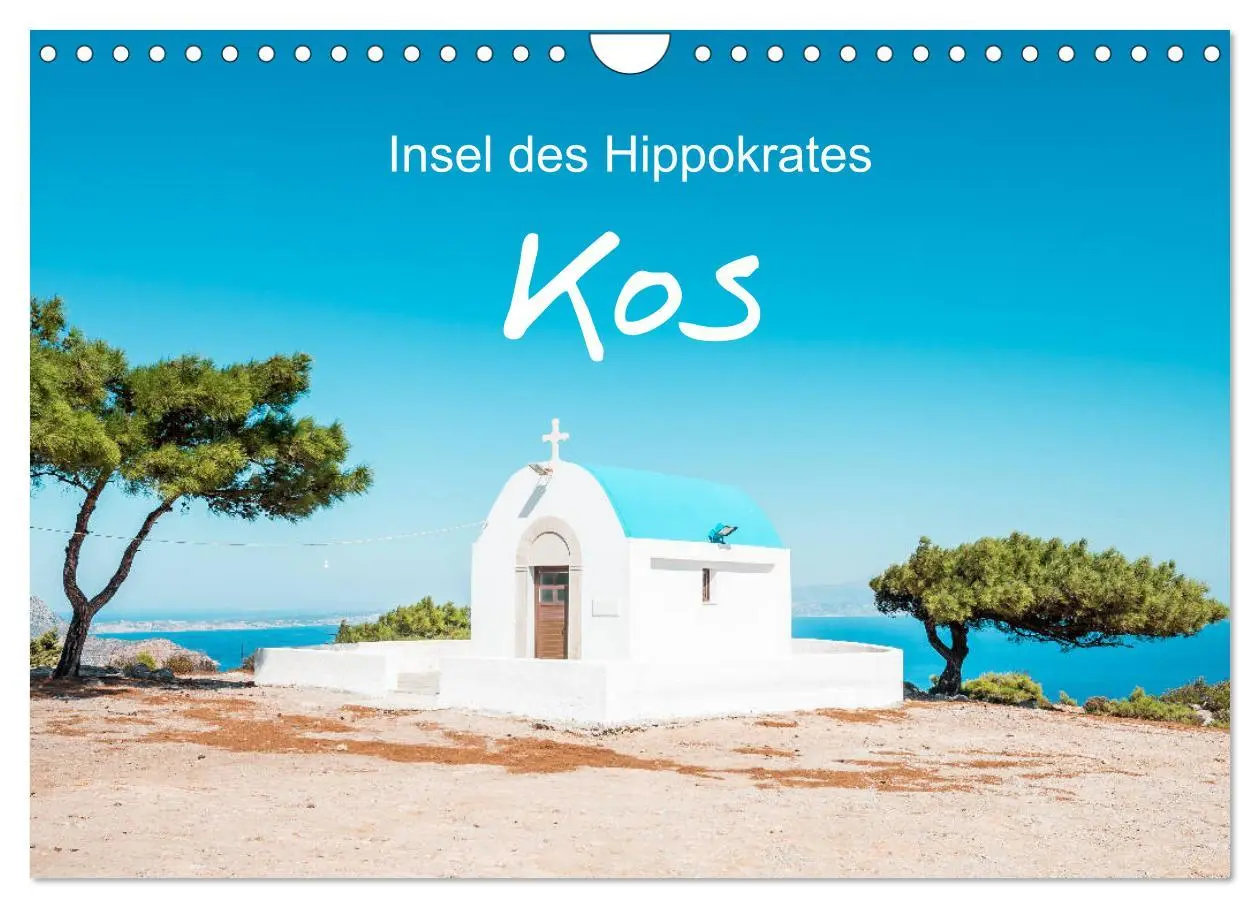 Cover: 9783457668092 | Kos - Insel des Hippokrates (Wandkalender 2026 DIN A4 quer),...