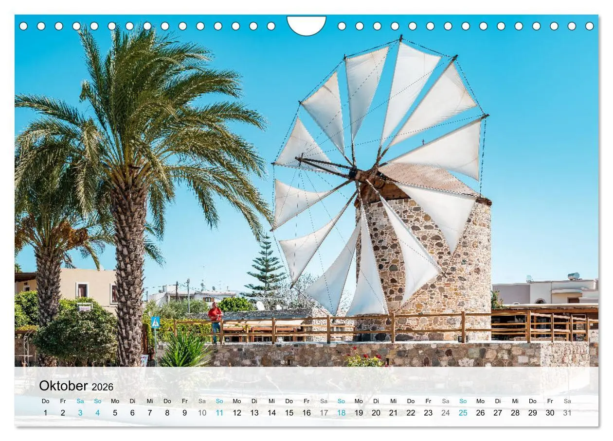 Bild: 9783457668092 | Kos - Insel des Hippokrates (Wandkalender 2026 DIN A4 quer),...