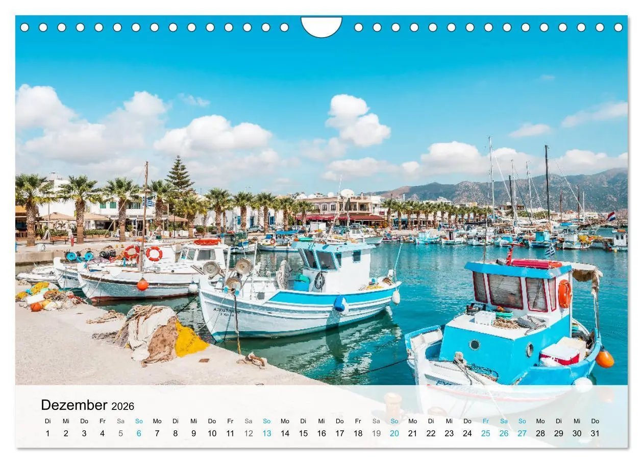Bild: 9783457668092 | Kos - Insel des Hippokrates (Wandkalender 2026 DIN A4 quer),...