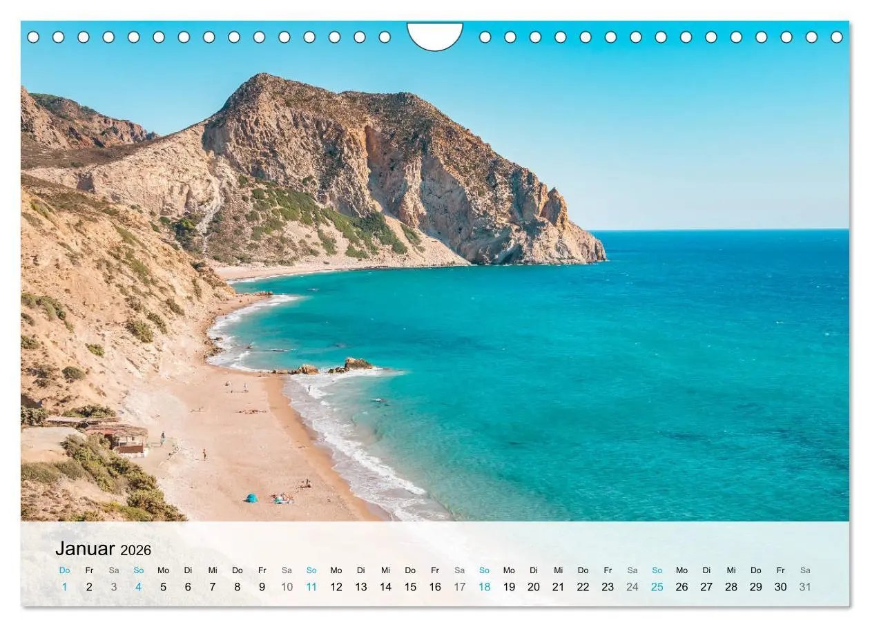 Bild: 9783457668092 | Kos - Insel des Hippokrates (Wandkalender 2026 DIN A4 quer),...