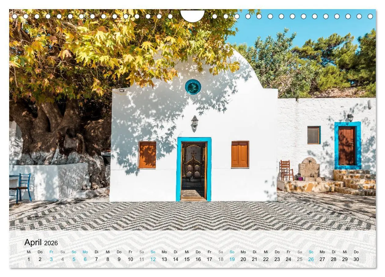 Bild: 9783457668092 | Kos - Insel des Hippokrates (Wandkalender 2026 DIN A4 quer),...